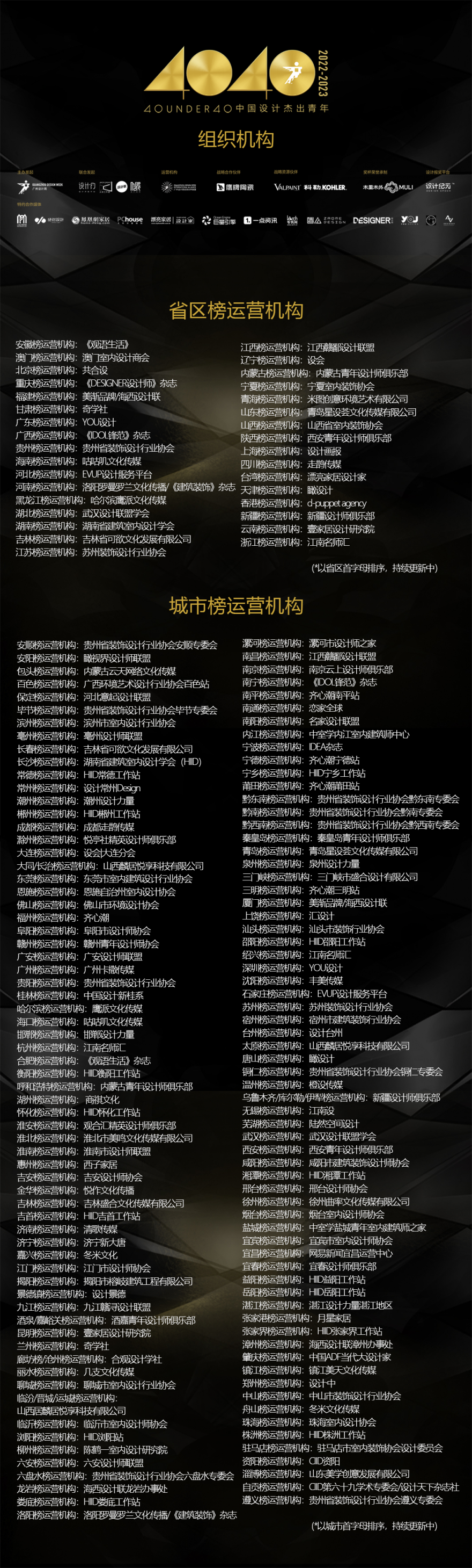 40 UNDER 40 | 榮耀再續(xù)！城市榜LIST·3重磅來襲！(圖69)