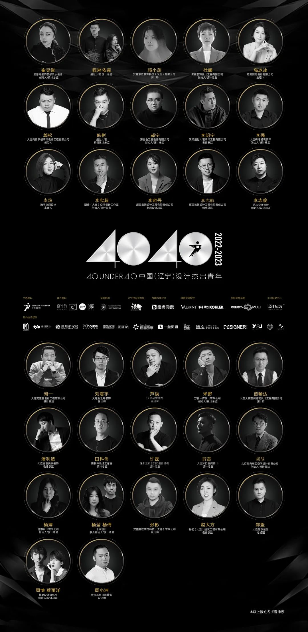 40 UNDER 40 | 省區(qū)榜List·2揭曉！10省區(qū)350位設計杰出青年脫穎而出！(圖28)