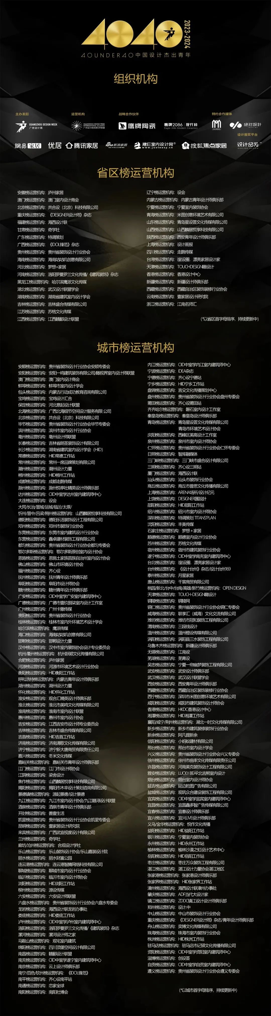 40 UNDER 40 | 城市榜LIST·3重磅揭曉，30城674位設(shè)計精英，引領(lǐng)創(chuàng)意新潮流(圖58)