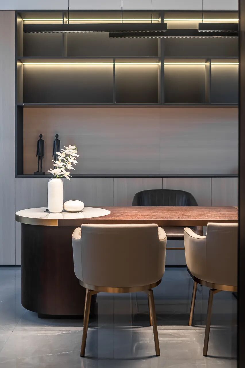 百萬案例｜280m2現(xiàn)代簡約風，簡單又不失質感，住的超舒心(圖11)