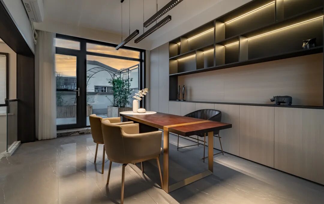 百萬案例｜280m2現(xiàn)代簡約風，簡單又不失質感，住的超舒心(圖10)