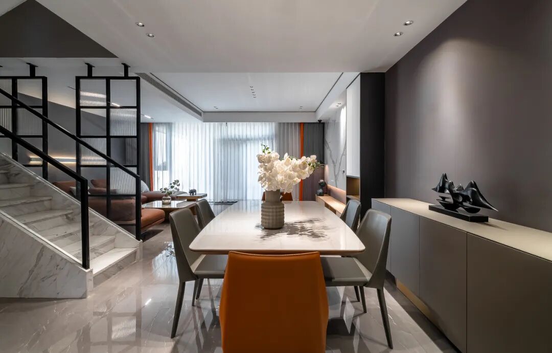 百萬案例｜280m2現(xiàn)代簡約風，簡單又不失質感，住的超舒心(圖8)