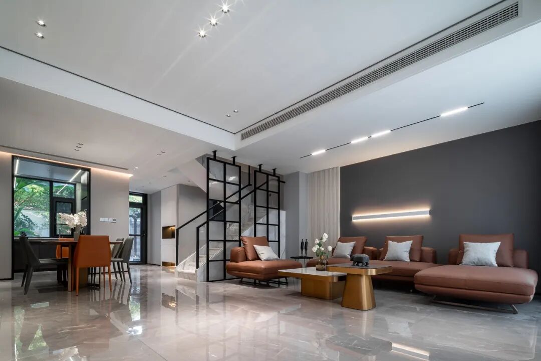 百萬案例｜280m2現(xiàn)代簡約風，簡單又不失質感，住的超舒心(圖3)